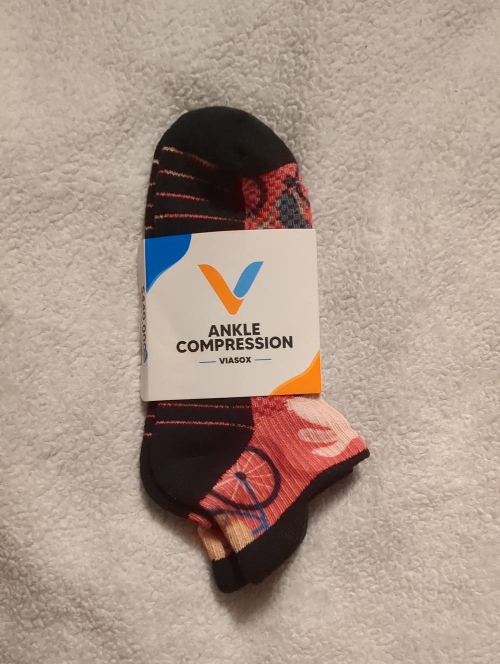 Viasox Ankle Compression Socks Size S/M